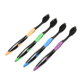 4pcs Bamboo Charcoal Toothbrush